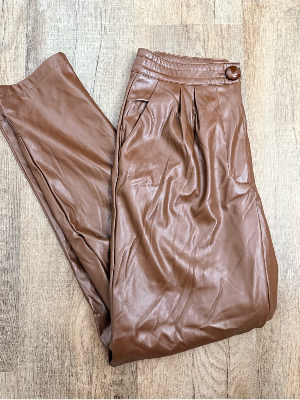 Princess Polly Love Club Leather Pants
